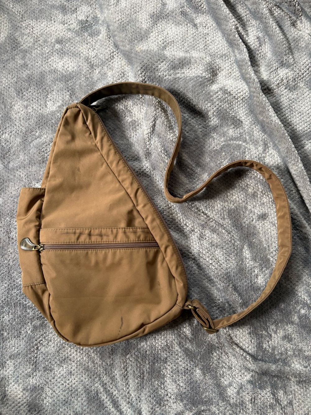 Ameribag Brown Crossbody Sling Bag